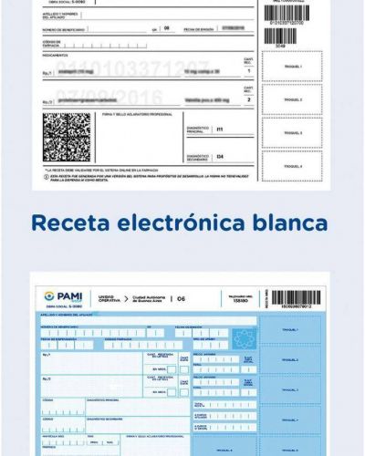 PAMI prorroga la caducidad de la receta manual verde