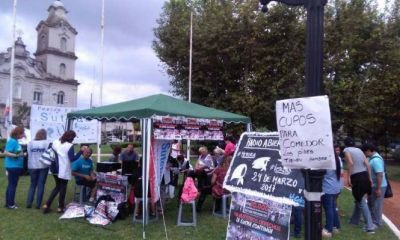 Suteba Pilar tras la Marcha Federal: 