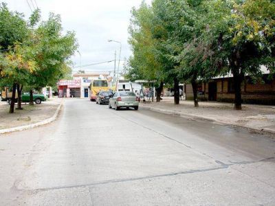 La pavimentaci�n de Luj�n ya est� en su etapa final