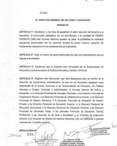 Pol�mica: la Provincia dice que podr�an recuperarse los d�as de paro en vacaciones de invierno