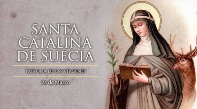 Hoy se conmemora a Santa Catalina de Suecia, Patrona de las v�rgenes