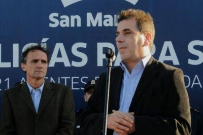 Ritondo en San Mart�n: Asegur� que las polic�as locales seguir�n en funcionamiento