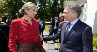 Macri recorri� Amsterdam y hoy iniciar� su visita de Estado en Holanda