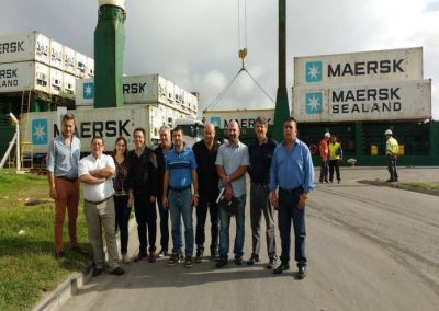 Desde el Consorcio eval�an mejoras operativas en el puerto