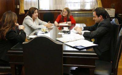 Graciela Rosso se reuni� con funcionarios nacionales y provinciales