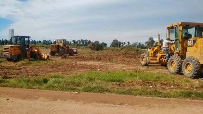 El municipio realiz� limpieza en los barrios Central Argentino Viejo y Ampliaci�n