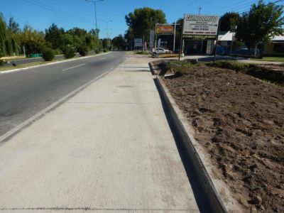 Finalizaron las obras en la rotonda del Cruz de Piedra