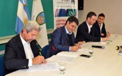 Jorge Macri firm� un convenio para crear un Centro de Innovaci�n en Vicente L�pez