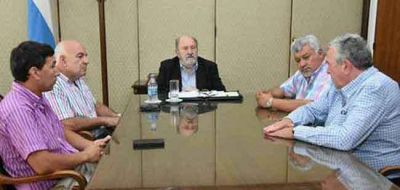 Verna se reuni� con intendentes del oeste provincial
