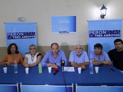 Lanzaron la agrupaci�n Peronistas de Tres Arroyos