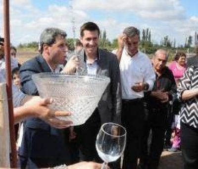 Ampliaron la red de agua potable en Cochagual