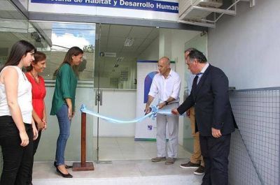 Ducot� inaugur� un nuevo edificio para Ni�ez y G�nero en Pilar