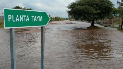 Por el temporal, restringen el servicio de agua en la zona sur de C�rdoba