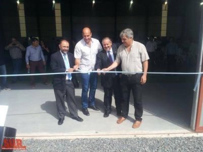 Molina y el Rector de la UNQ inauguraron el nuevo Polideportivo Universitario
