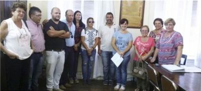 Los gremios docentes solicitaron apoyo de los concejales