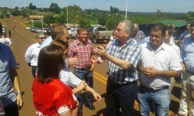�Agradezco a la vida que me dio la oportunidad de inaugurar esta hermosa ruta�, dijo Passalacqua