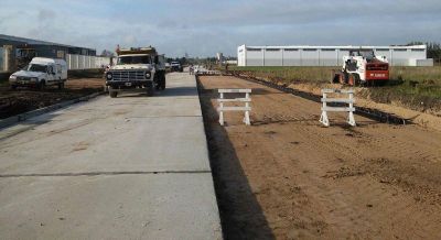 El Emvial finalizar� en noviembre las obras en el Parque Industrial