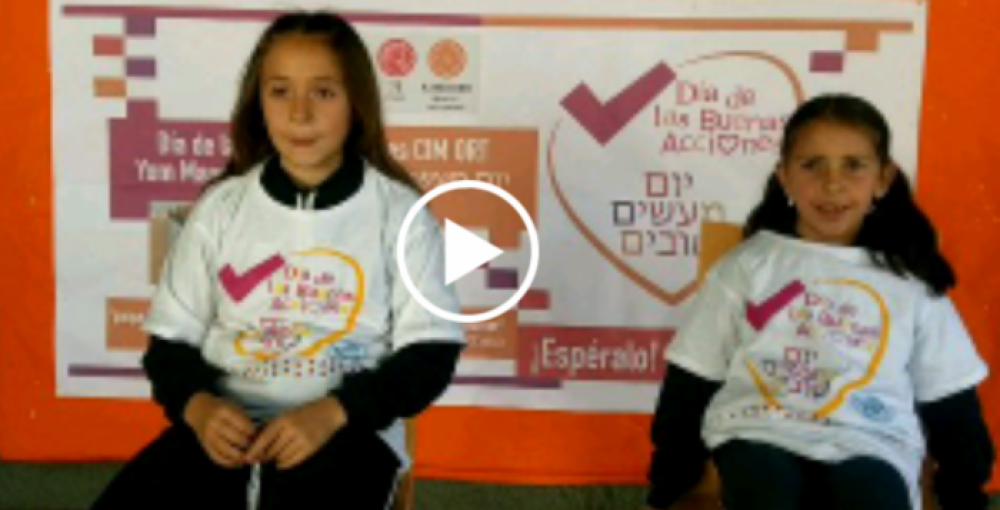 La comunidad judia presente con la Idishe en �El D�a mundial de las Buenas Acciones�