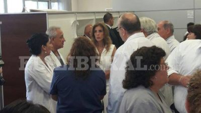 La gobernadora visit� el Centro Integral de Salud Banda