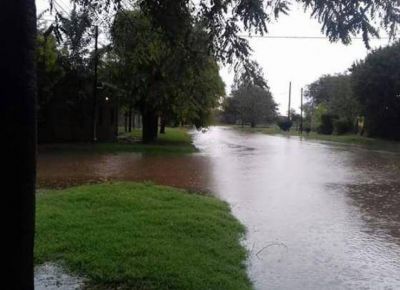 Fuerte temporal en el sur provincial