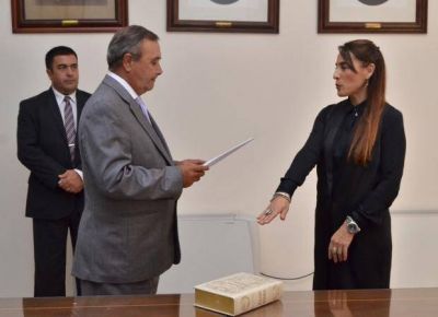 Sandra Romero Guzm�n asumi� como secretaria electoral provincial