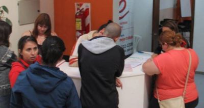 Creci� la demanda en la oficina de empleo municipio