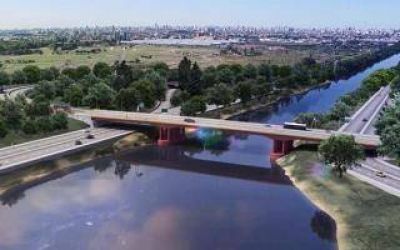 Comenz� la construcci�n de un nuevo puente Lacarra sobre el Riachuelo que une Soldati y Lan�s