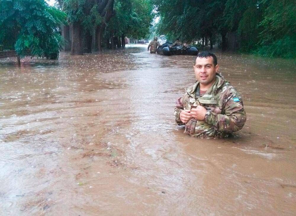 El temporal no para en Santa Rosa: 236,3 mil�metros