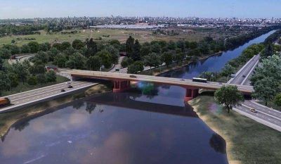 Soldati y Lan�s unidos por un nuevo puente