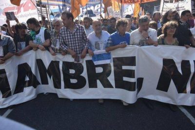 Las CTA marchan a la Plaza de Mayo 