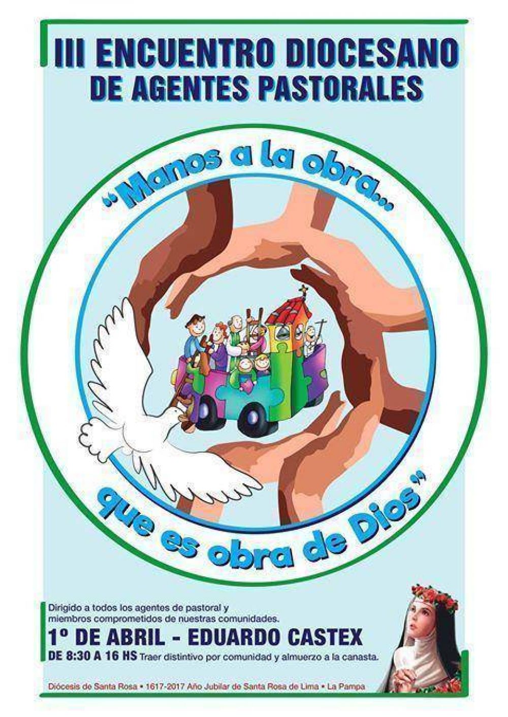 Agentes pastorales de Santa Rosa se reunir�n en un encuentro diocesano