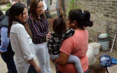 En medio de los paros, Vidal visit� Jos� C. Paz y realiz� un timbreo