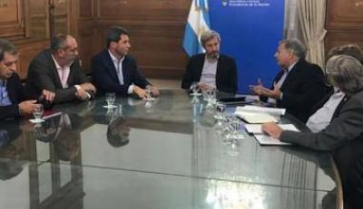 Frigerio ratific� el aval de la Naci�n para la financiaci�n de El Tambolar