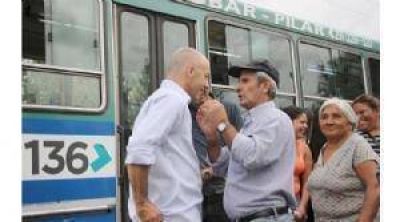 La l�nea 520 present� un nuevo recorrido