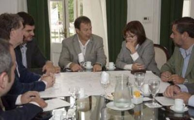 Cascallares se reuni� con Patricia Bullrich en Brown