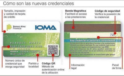 Se entregan nuevas credenciales de IOMA
