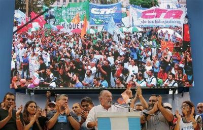 Con una dura postura frente al Gobierno, la CTA le reclam� a la CGT mantener la lucha
