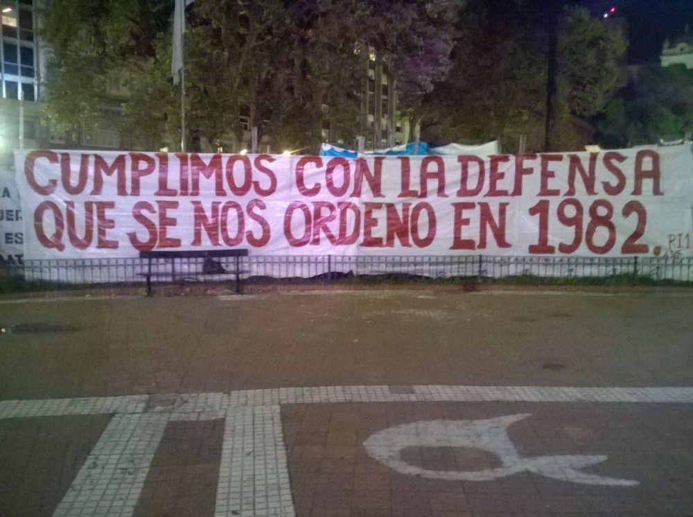 Bergoglio, Malvinas y el acampe