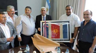 El Vicegobernador Neder recibi� a H�ctor Daer