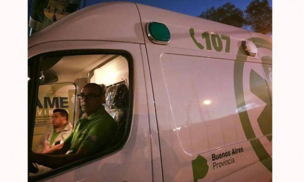 Las primeras ambulancias del SAME ya est�n funcionando en Pilar