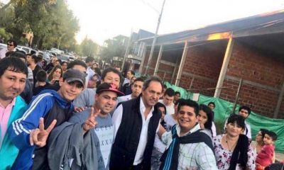 Daniel Scioli de recorrida en Pilar: �Mi oficina es la calle�
