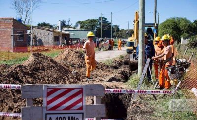M�s de 14 mil vecinos nuevos se conectar�n al sistema de red cloacal