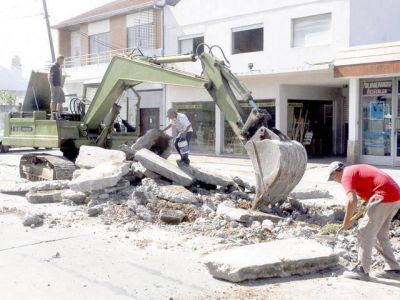 Cortes de tr�nsito por bacheo