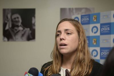 La diputada Soria denunci� penalmente al gobernador