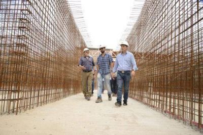 Gray supervis� la planta de AySA