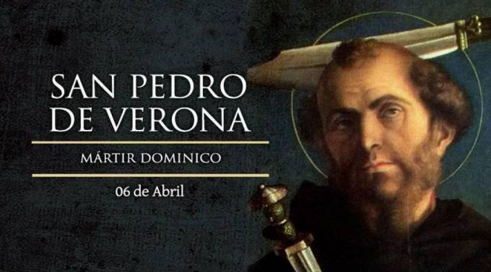 Hoy celebramos a San Pedro de Verona, m�rtir dominico que combati� las herej�as