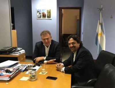 S�enz se reuni� con funcionario de Naci�n para analizar futuras obras en Salta