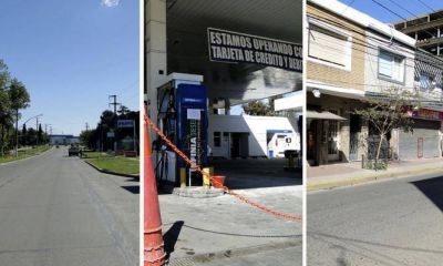 As� se sinti� el paro general en Pilar