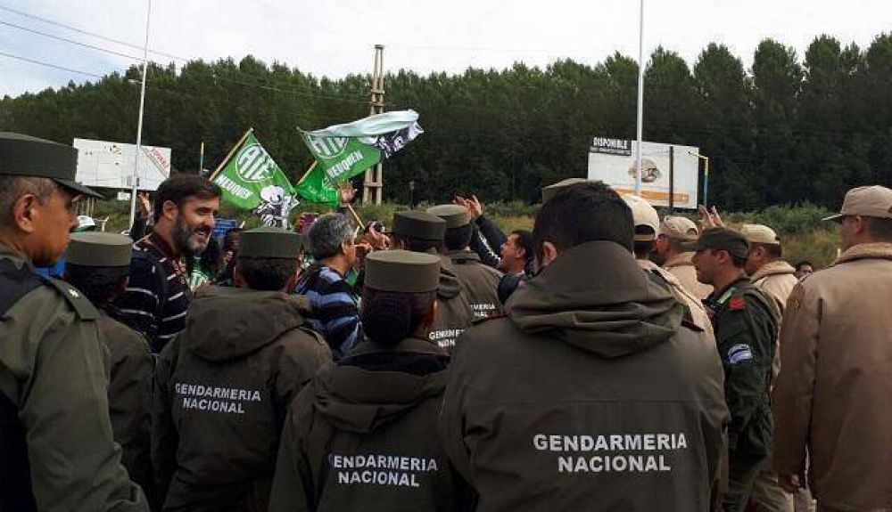 Los puentes estuvieron rigurosamente vigilados