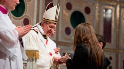 Hoy se cumplen 4 a�os desde que el Papa Francisco tom� posesi�n como Obispo de Roma